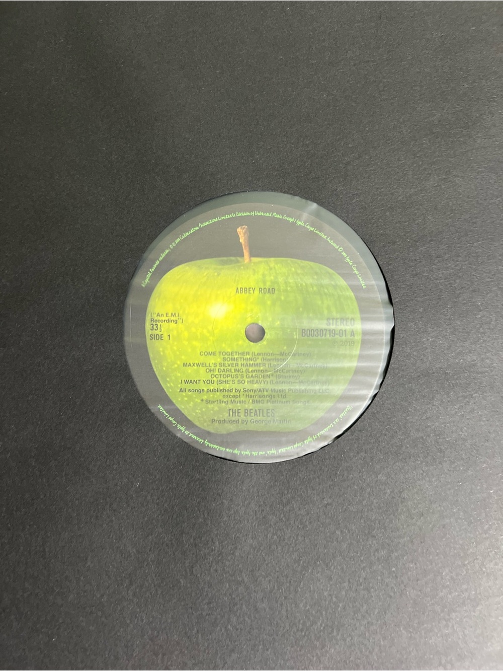 THE BEATLES Abbey Road Vinyl 1 LP Anniversary Edition 2019 Stereo Mix Record - Picture 4 of 6